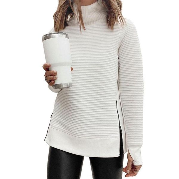 

women's sweaters autumn/winter 2021 sweater knit leopard print style j4z8, White;black