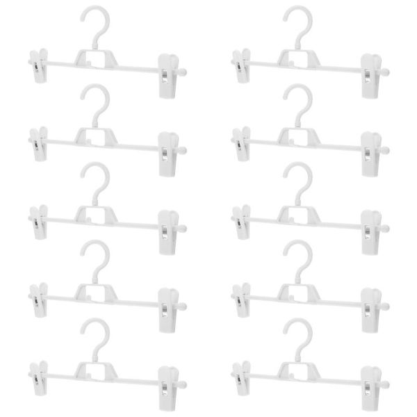 

hangers & racks 10pcs adjustable pants clip shorts drying