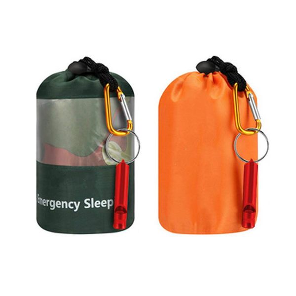 

camouflage sleeping bag portable waterproof reusable thermal emergency survival bags