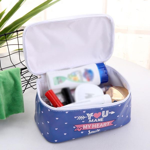

ladies cosmetic bags travel storage brushes pouch pu toiletry wash bag tote women girls pencil case portable make up organizer & cases