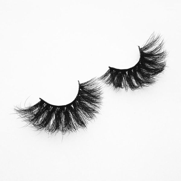 

pairs 25mm ladies mink hair eyelashes long makeup for false1