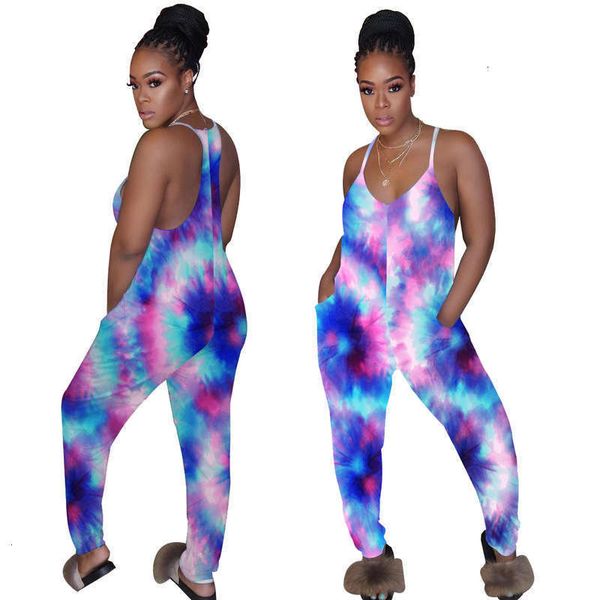 

casual dresses hy5137 colorful suspender jumpsuit, Black;gray