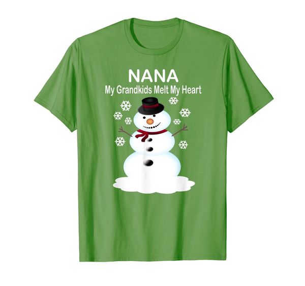 

Nana My Grandkids Melt My Heart Snowman Shirt Gift, Mainly pictures