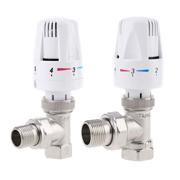 

smart home control automatic thermostat temperature valve thermostatic radiator angle floor heating special copper dn15 dn20