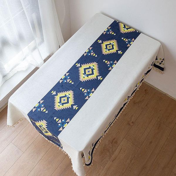 

waterproof table cloth rectangular covers for wedding party el bohemian printed tablecloth thicken cover decor