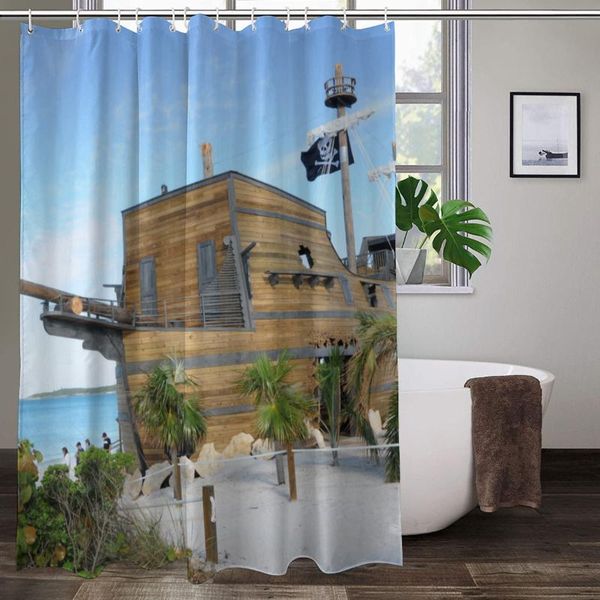 

funny pebbles stones bathroom curtains novelty modern marble pebble shower curtain for bath bathtub accessories home decor
