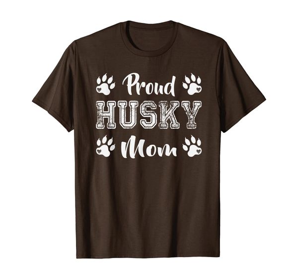 

Proud Husky Dog Mom Paw lovers gifts Family Friend Daughter T-Shirt, Mainly pictures