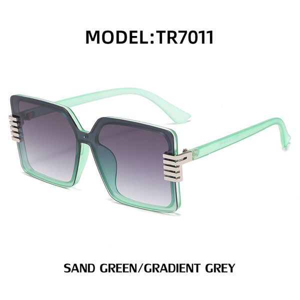 

summer fashion women sunglasses latest gradient big frame ladies ins net red same model eyeglasses female trendy korean drive catwalk travel, White;black