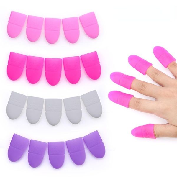 

nail art kits remover gel polish uv degreaser wrap tool nails soak off cap reusable manicure tools