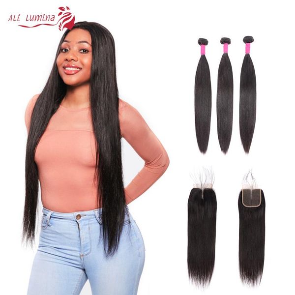 

human hair bulks bone straight bundles with closure hd lace brazilian weave 13x5x2 t frontal remy, Black
