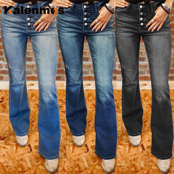 

kalenmos jean shorts women summer women's washed stretch pants fashion hip-lift slim trousers vintage streetwear jeans, Blue