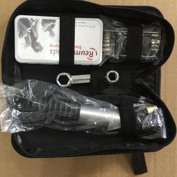 

inflatable pump bicycle repair kit tyre wrench set mountain bike combination tool hardware galvanized