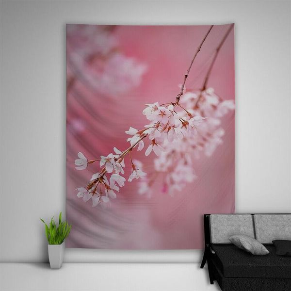 

tapestries ffo nature landscape tapestry aesthetic flower scenery 3d printed hanging in home decor background cloths large size