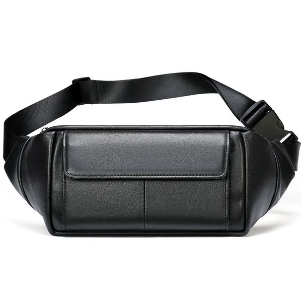 Мужская повседневная сундук талия сумка натуральная кожа Винтаж бегущий спортивный телефон кошелек мешок пояса мешки маленький карманный пакет для человека