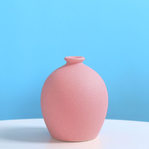 

vase nordic style creative minimalist desklight luxury ceramic small vase flower arrangement dried flower decoration ornaments