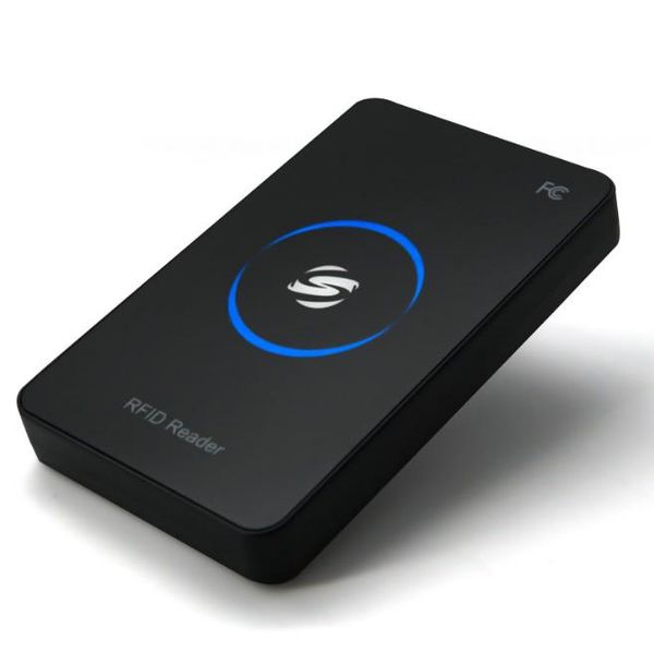 

920-925mhz deskrfid uhf reader writer access control rfid reader usb iso 18000-6c standard logistics warehouse management 0.2-0.5m reading d