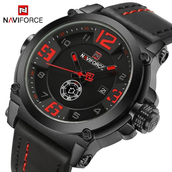 

wristwatches naviforce men watch business fashion casual waterproof quartz wrist steel mesh stainless relogio masculino, Slivery;brown