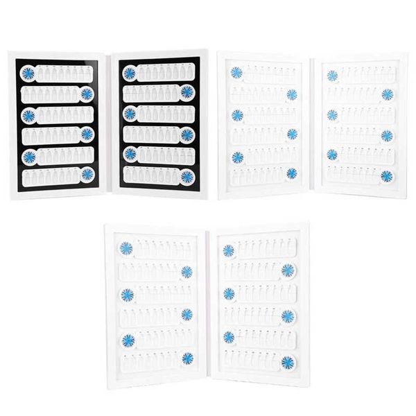

false eyelashes color card safety and environmental protection nail polish display book salon shop for home
