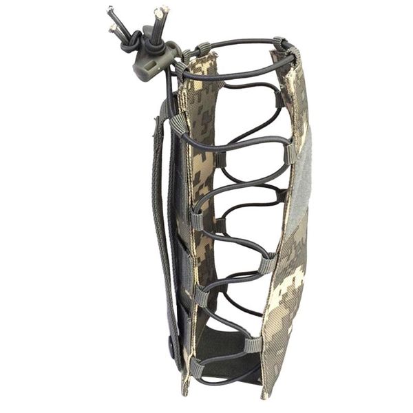 

molle tactical travel water bottle flask pouch carry bag case bottles & cages