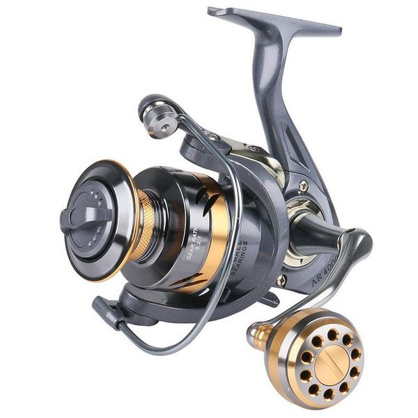 

metal wire cup spinning wheel ,rock fishing sea speed ratio 5.2:1 reel professional tool yl-0020 baitcasting reels