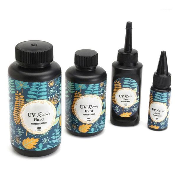

25/60/100/200g uv resin hard type ultraviolet curing solar cure sunlight activated kawaii crafts transparent clear gel1, Red;pink
