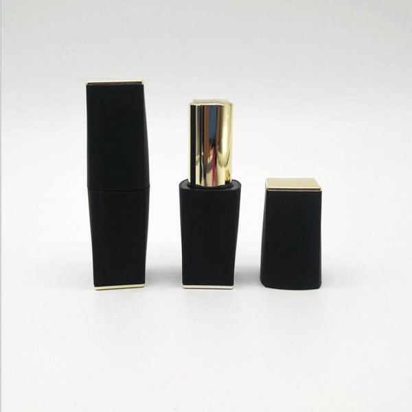 

storage bottles & jars high grade rubber touch lipstick tube refillable lip gloss empty container for travel 50pcs/lot gift