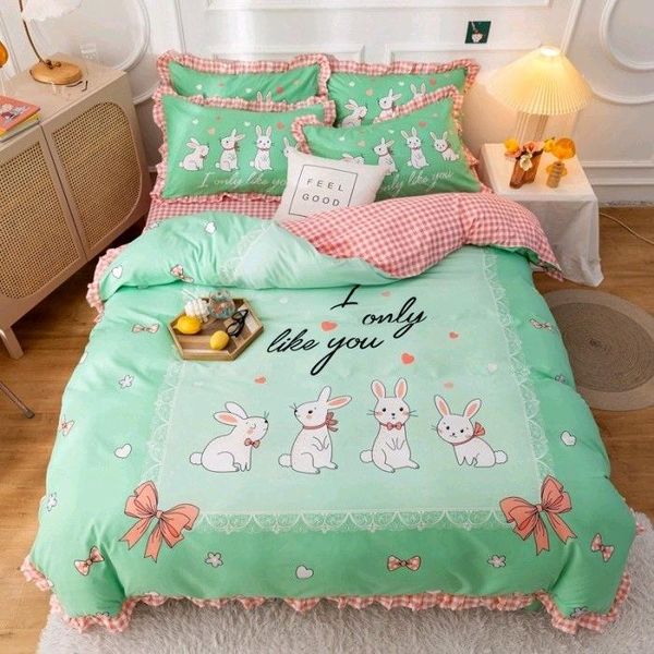 

bedding sets a/b design duvet cover pillowcase bed sheet single double soft home textile king  twin for kids oceania
