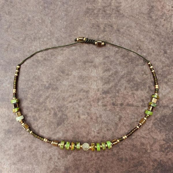 

beaded, strands vikiko wholesale price japan miyuki green beads natural stone jewelry girls bracelets and women, Black
