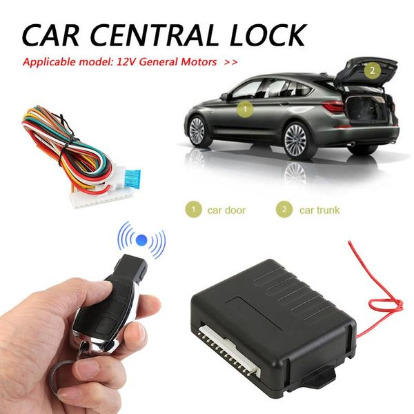 

alarm & security universal car remote central door lock kit keychain system button keyless entry 410/t270