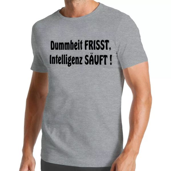 

Stupidity eats intelligence Sucks T-Shirt | Craft | Site | Alcohol, White;black