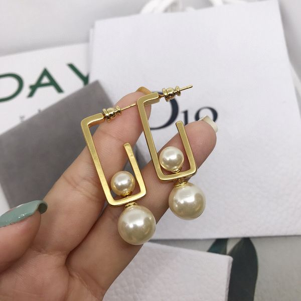 

letter pearl earrings for women fine jewellery for sale, Silver