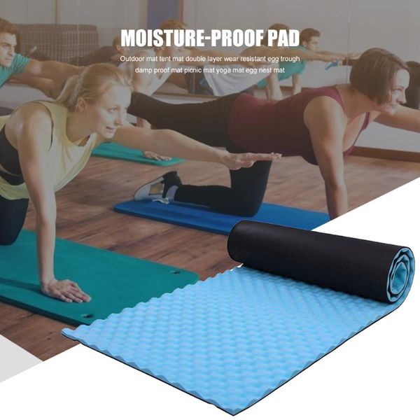 

camp beach sleeping pad foldable picnic mat outdoor double layer moisture-proof family camping accessory yoga mats