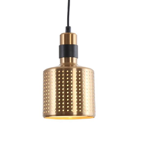 

pendant lamps modern led gold iron light industrial living room restaurant bar bedroom lamp bed deco maison