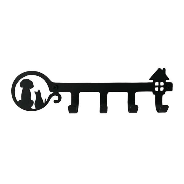 

hooks & rails stainless steel wall mounted towel rack metal hanger storage rail holder hanging coat hat bag robe black