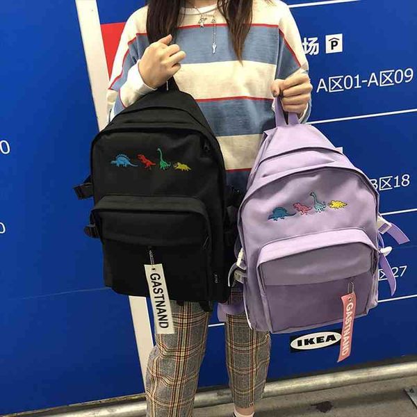 

canvas travel backpacks student schoolbag shoes bag black violet xingye12c