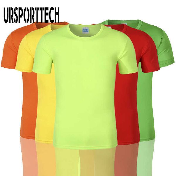 

summer t shirt men big size short sleeve quick dry solid t shirt men casual sports t-shirts for men fitness streetwear tee 210528, White;black