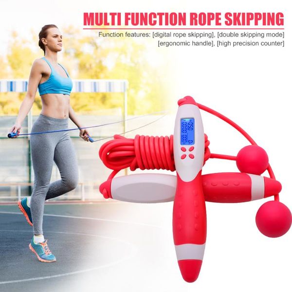 

jump ropes fitness cordless rope skipping with digital calories counter timer trainers core slid gliding