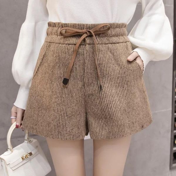 

women's shorts arrival fashion korean flash loose wild comfortable autumn winter thick warm female students cute solid, White;black