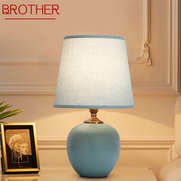 

table lamps brother touch dimmer lamp modern ceramic desk light decorative for home bedroom