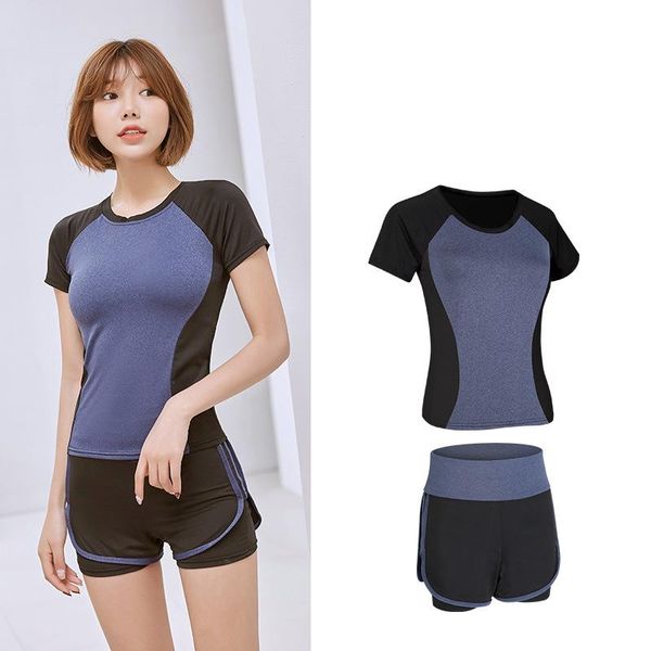 

yoga outfit women fitness shorts + workout clothing gym running set exercise training bodybuilding sport suits tracksuit 02