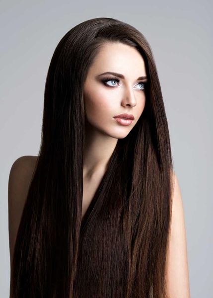 

synthetic wigs long straight brown t part for women heat resistant fiber hair high density daily wig, Black