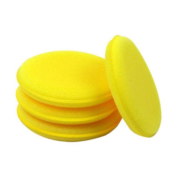 

car sponge rundong auto accessories 12 pcs/lot high qualtiy polishing wax pad soft microfiber applicator pads spon