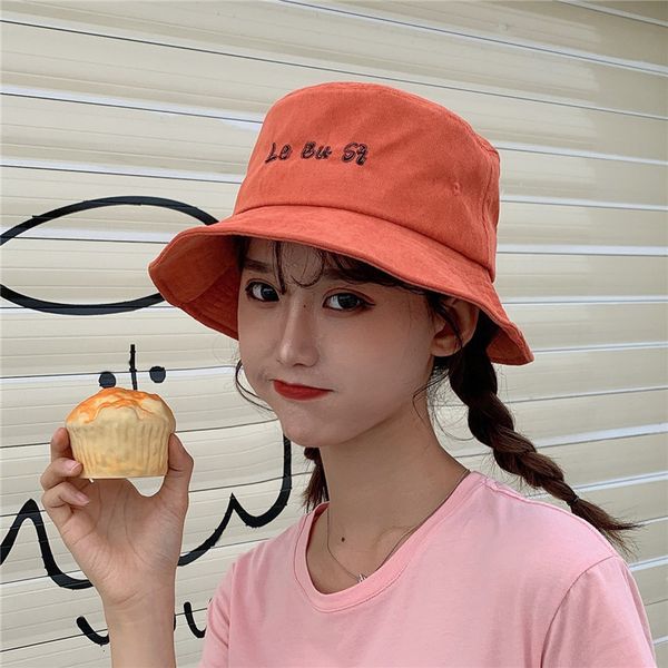 

fisherman's female spring and summer red sunscreen sun versatile protective froth hat