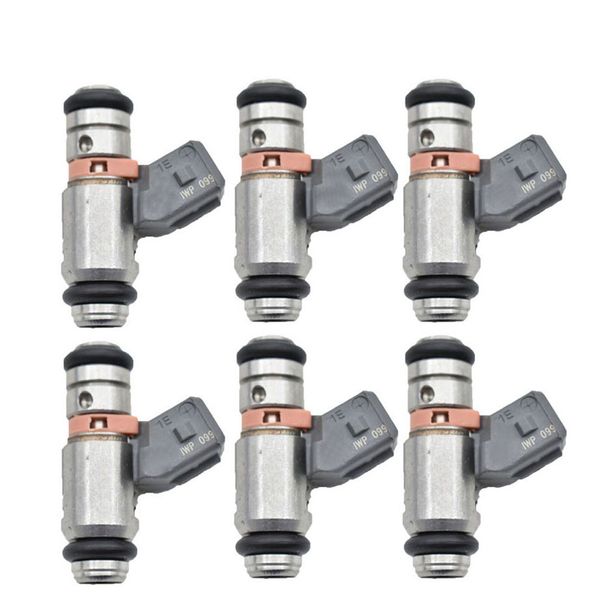 

6pcs/lot fuel injector nozzle iwp099 0280158168 for renault clio kangoo twingo 12.i 16v