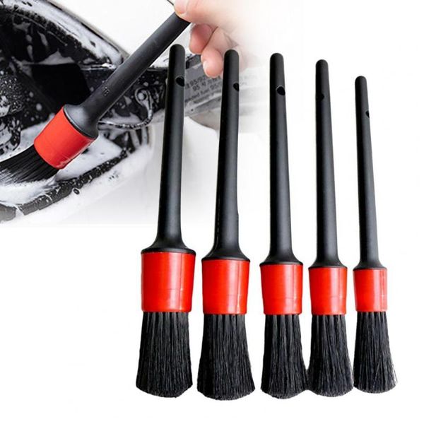 

car sponge 5pcs/set cleaning brushes soft multi-function pp seat detailing cleaner for
