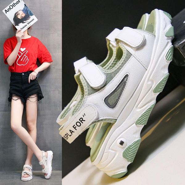 

women's sports sandals 2021 all-match platform beach shoes women, Black