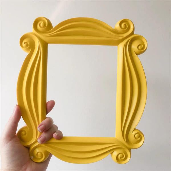 

frames tv series friends handmade monica door frame wood yellow po collectible home decor collection cosplay framed wall art