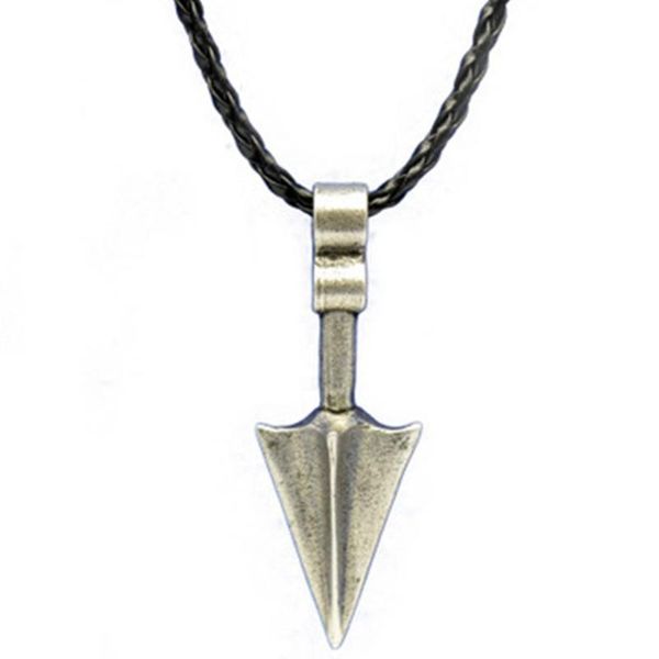 

viking jewelry odin retro norse warrior arrow pendant antique silver color diy necklace special design gifts necklaces