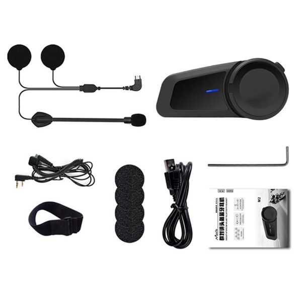 

walkie talkie suitable for motorcycle helmet bluetooth walkie-talkie wireless bt headset stereo