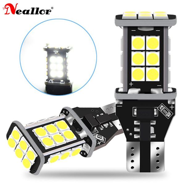 

emergency lights 2x t15 w16w 921 912 super bright 2000lm csp led canbus no cob error car backup reserve bulb tail lamp xenon white 6500k